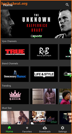 Vyre Network screenshot