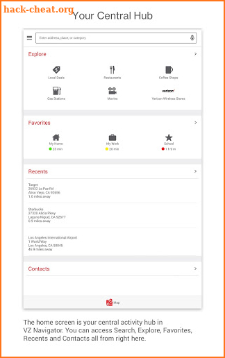 VZ Navigator for Tablets screenshot