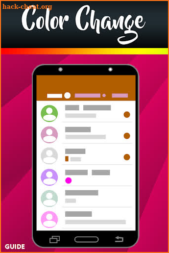 W. Cambiar Colores de Chat  tutorial Chat colorido screenshot