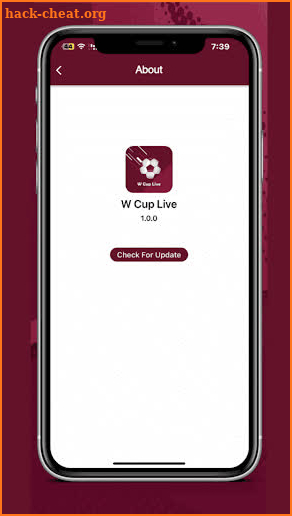W Cup Live screenshot
