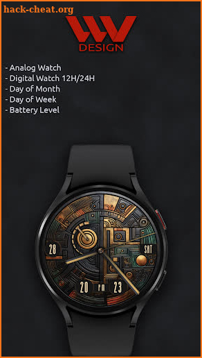 W-Design WOS126 - Watch Face screenshot