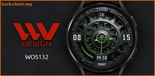 W-Design WOS132 - Watch Face screenshot