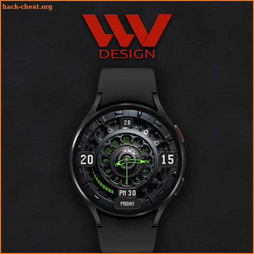 W-Design WOS132 - Watch Face screenshot