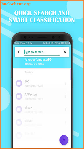 W File Manager - File Explorer for Android 2019 screenshot
