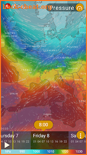 W Pro - Weather Forecast & Animated Weather Maps screenshot