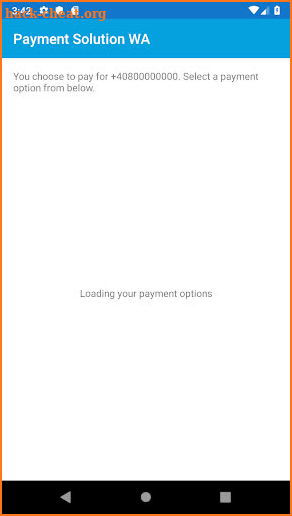WA Payment Module screenshot