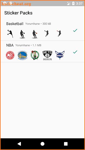 WA Sticker Basketball ( WAStickerApps ) screenshot