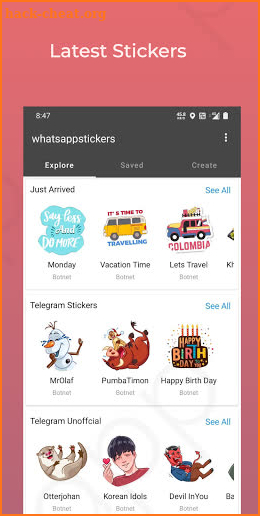WA Stickers - Best Stickers For WhatsApp 2020 screenshot