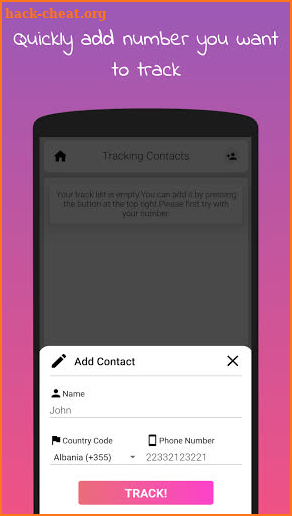 WA Track-Online and Last Seen Tracker For Whatsapp screenshot