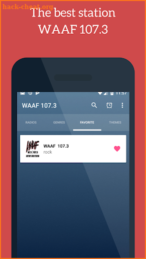 WAAF 107.3  Boston's Rock Station screenshot