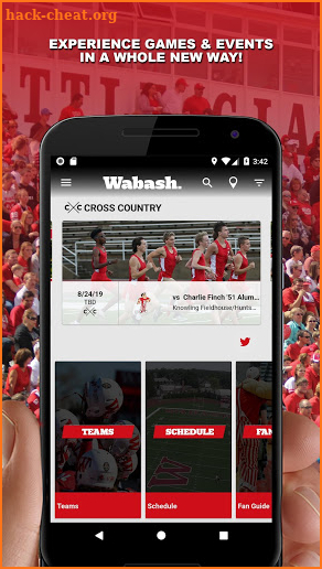 Wabash Athletics screenshot