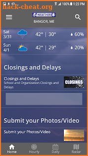 WABI TV5 Weather App screenshot
