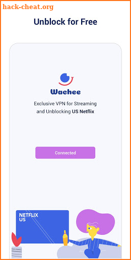 Wachee VPN | Unblocker for Netflix screenshot