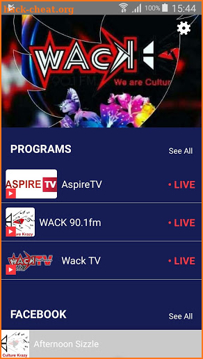 Wack 90.1 FM screenshot