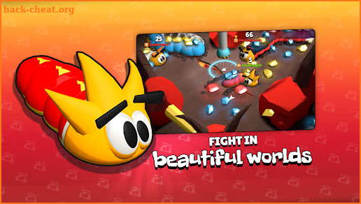 Wacky Worms: Diamond Rush screenshot