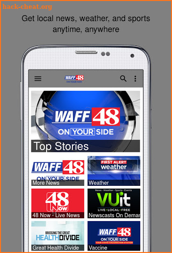 WAFF 48 Local News screenshot