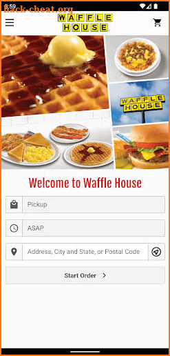 Waffle House Ordering screenshot