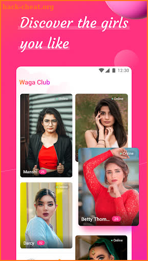 Waga - Live Video Chat & Meet New People screenshot