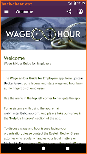 Wage & Hour Guide screenshot