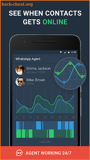 WAgent - Online Activity Tracker & Analyzer screenshot