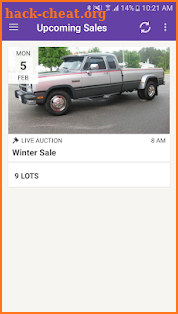 Wagner-Dent Auctions screenshot