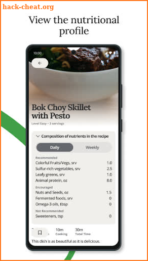 Wahls Diet App screenshot