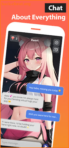Waifu AI - Anime Chat Girl screenshot