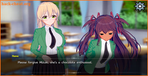 Waifu: The School - Visual Novel screenshot