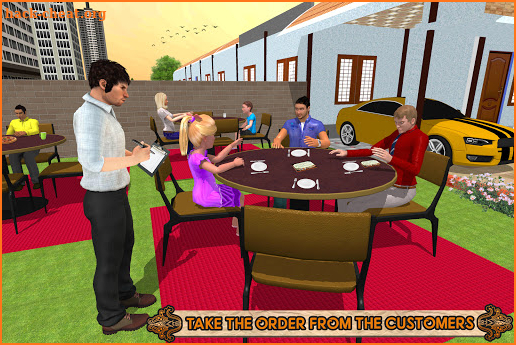 Waiter Simulator – Virtual Hotel Manager Job Games screenshot