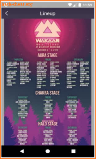 Wakaan Music Festival screenshot