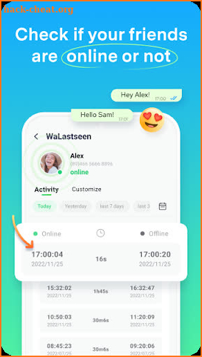 WaLastseen：Whats tracker screenshot
