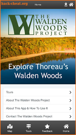 Walden Pond and Woods Guide screenshot