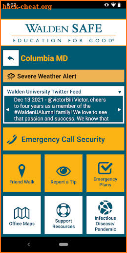 Walden Safe screenshot
