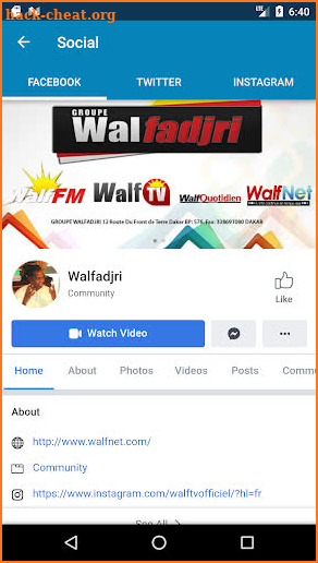 WALF TV - CHROMECAST screenshot