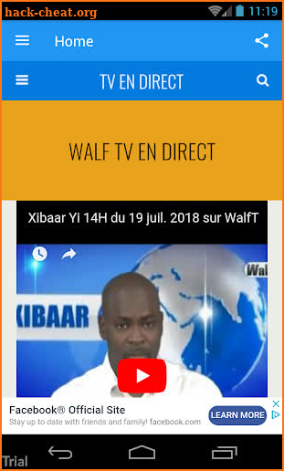 WALF TV EN DIRECT screenshot