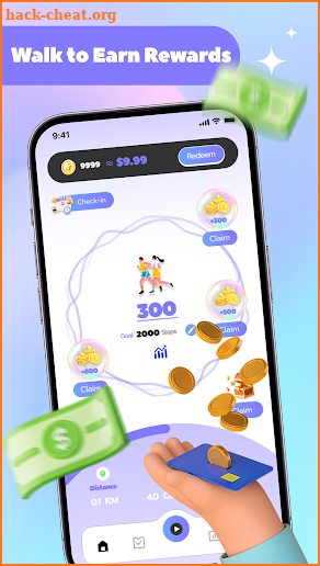Walk Tracker: Steps for Money screenshot