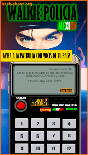 Walkie Policia México (Broma) screenshot