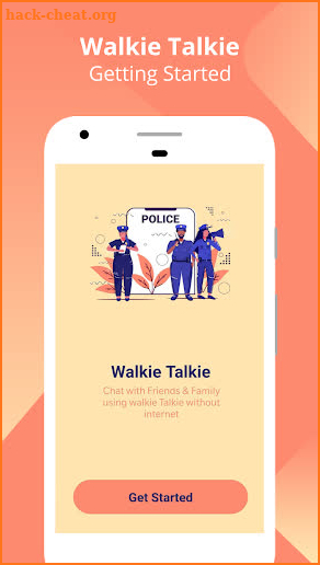 Walkie Talkie Free Voice App screenshot