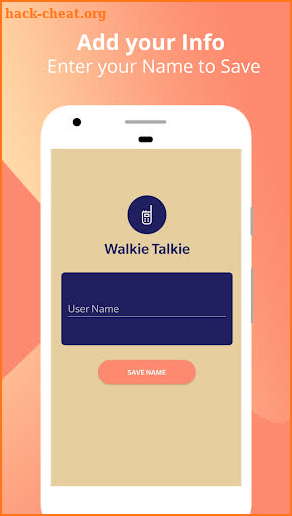 Walkie Talkie Free Voice App screenshot