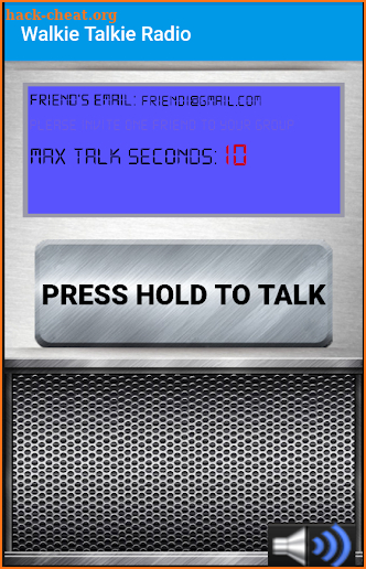 Walkie Talkie Radio screenshot