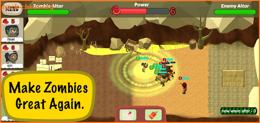 Walking Zombie Сlash Defense screenshot