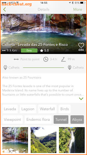 WalkMe | Walking Madeira Island Levadas screenshot