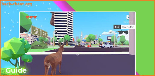 Walkthrough Deeeer Simulator City Funny Goat 2021 screenshot