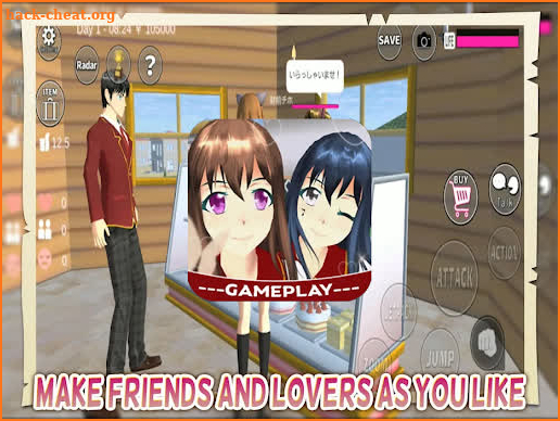 Walkthrough Sakura Chan High School Simulation screenshot