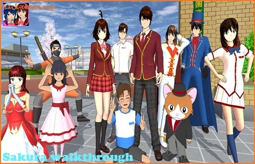 Walkthrough Sakura School Simulator app 2021 screenshot