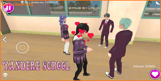 Walkthrough Yandere School Tips Simulator 2021 screenshot