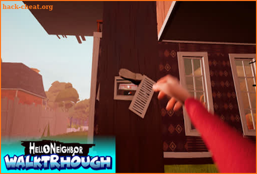 Walktrough for alpha Neighbor Hide and Seek Game screenshot