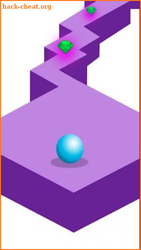 Wall ball : zig zag swipe game screenshot