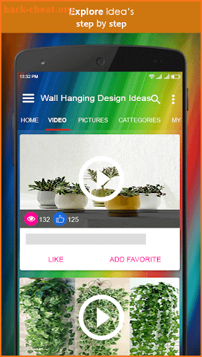Wall Hanging Design Ideas screenshot