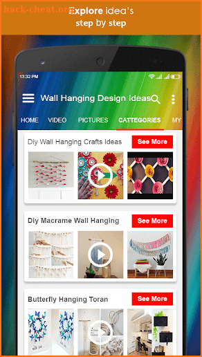 Wall Hanging Design Ideas screenshot